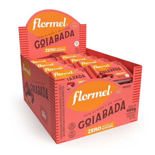 GOIABADA ZERO AÇUCAR FLORMEL 20G