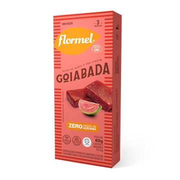 GOIABADA ZERO AÇUCAR FLORMEL 20G
