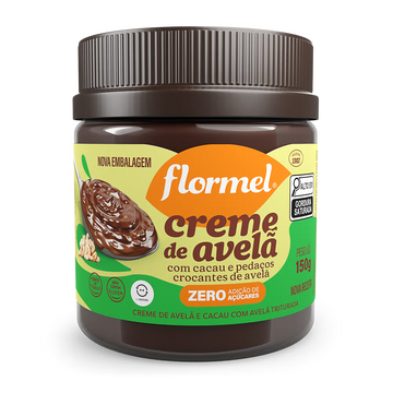 CREME DE AVELA ZERO FLORMEL 150G