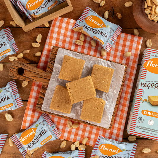 PAÇOCA ZERO AÇUCAR FLORMEL 20G