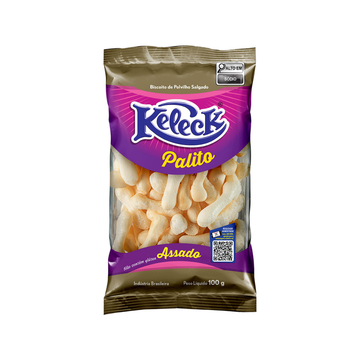 BISCOITO POLVILHO PALITO KELECK 100G