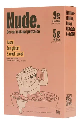 CEREAL  DE AVEIA S/AÇUCAR S/GLUTEN NUDE 180G