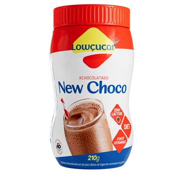 ACHOCOLATADO NEW CHOCO ZERO AÇUCAR LOWÇUCAR 210G