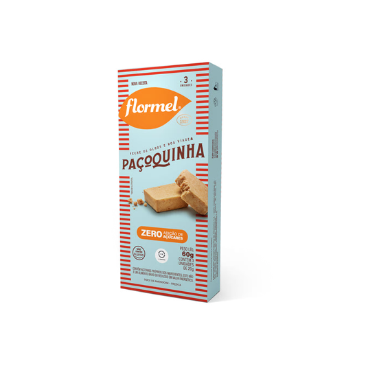 PAÇOCA ZERO AÇUCAR FLORMEL 20G
