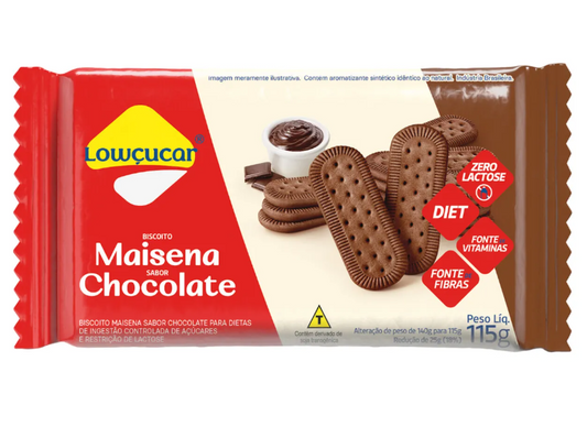 BISCOITO MAISENA LOWÇUCAR 115G