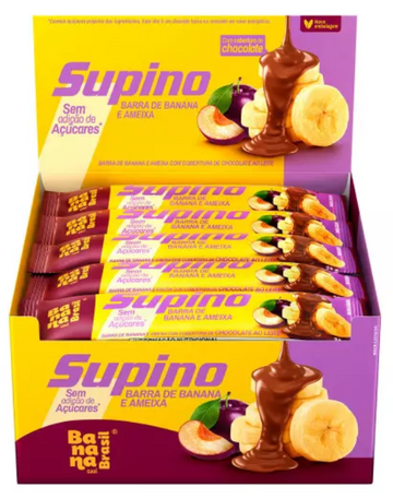 SUPINO ZERO AÇUCAR BANANA BRASIL 20X24G