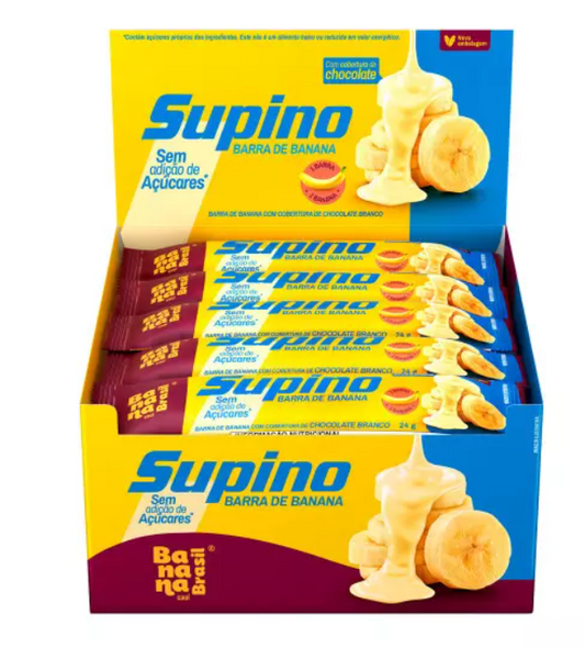 SUPINO ZERO AÇUCAR BANANA BRASIL 20X24G