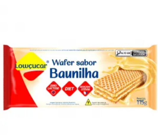 WAFFER ZERO AÇUCAR LOWÇUCAR 115G