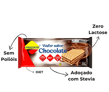 WAFFER ZERO AÇUCAR LOWÇUCAR 115G