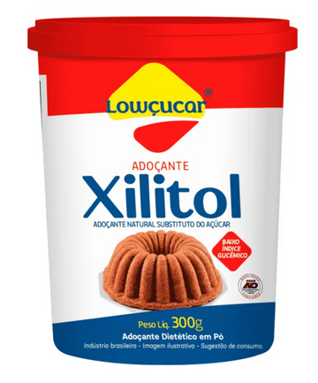 ADOÇANTE NATURAL XILITOL LOWCUCAR 300G