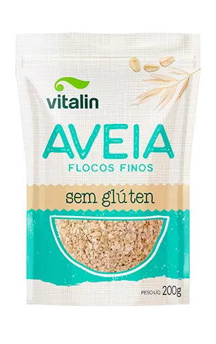 AVEIA EM FLOCOS VITALIN 200G