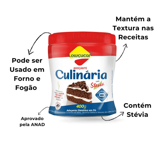ADOÇANTE FORNO E FOGÃO LOWÇUCAR