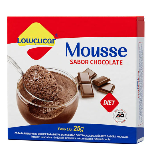 MOUSSE ZERO AÇUCAR LOWÇUCAR 25G