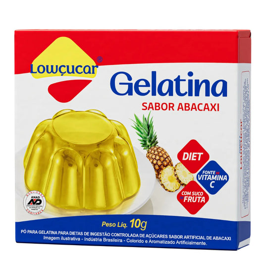 GELATINA ZERO AÇUCAR LOWÇUCAR 10G