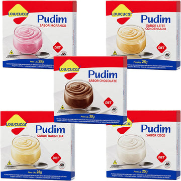 PUDIM ZERO AÇUCAR LOWÇUCAR 25G