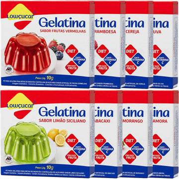 GELATINA ZERO AÇUCAR LOWÇUCAR 10G