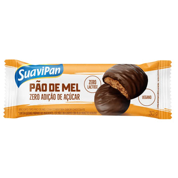 PAO DE MEL ZERO C/CHOCOLATE SUAVIPAN 30G