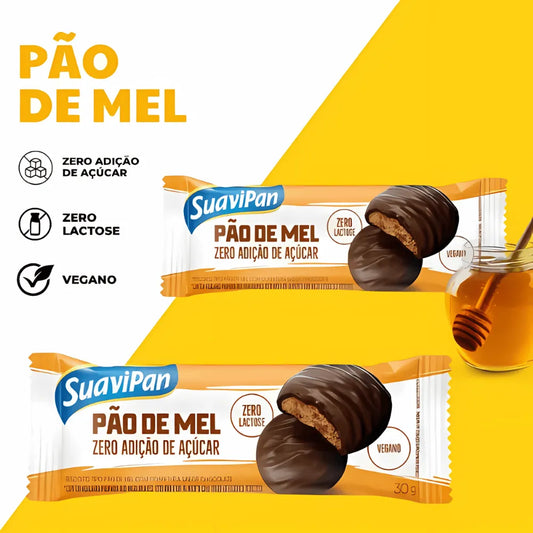 PAO DE MEL ZERO C/CHOCOLATE SUAVIPAN 30G